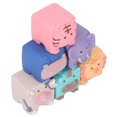 thumbnail image 3 of Baby Blocks, Puzzle Enlightenment Soft Building Blocks Relief Craftsmanship  For Bathroom For Living Room For Bedroom, 3 of 8