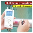 thumbnail image 2 of Ultrasonic Thickness Gauge Steel, Metals, Plastic, Glass, PVC, Pipes Thickness Gauge Meter LS211 Range 600mm Bluetooth APP, 2 of 5