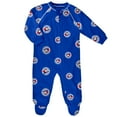 thumbnail image 1 of Barboteuse Raglan à Imprimé du Logo des Blue Jays de Toronto pour Nouveau-Né - Taille 0-3 Mois, 1 of 2