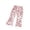 Red*, variant on RUTAYY Girls Flare Pants Heart Print Elastic Waist Kid Trousers Soft Thick Bottom Casual Daily Wear White