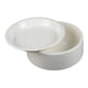thumbnail image 3 of Tazón para servir sushi, plato de salmón, plato redondo pequeño para salsa de soja, tazón para mojar, aperitivo blanco, 3 of 9