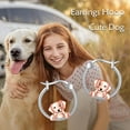 thumbnail image 3 of Dog Earrings for Women 925 Sterling Silver Dog Earrings Hoop Retriever Earrings Goldden Retriever Jewelry Gift for Women, 3 of 6
