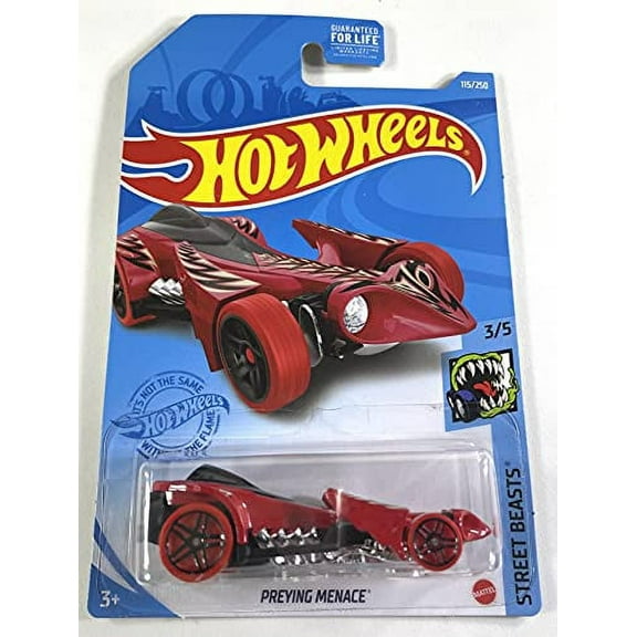 Hot Wheels Preying Menace, Street Beasts 3/5 (RED) 115/150