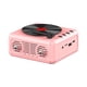 thumbnail image 1 of Pisexur Electrónica para Hombres Tocadiscos Inalámbrico Bluetooth Sonido Retro Creativo Mini Tarjeta Portátil Insertar Pequeño Altavoz Subwoofer Regalo Electrónica para Niños, Organizador de Electrón, 1 of 6