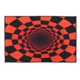 thumbnail image 2 of Felpudo 3D Illusion Yotijar Alfombra Puerta Mat Abstracto Geométrico óptico Antideslizante 60x90cm, 2 of 10