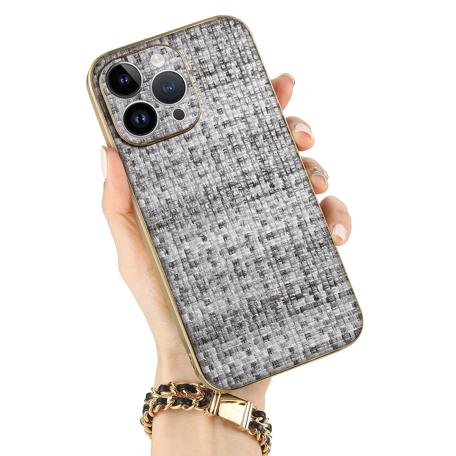 Allytech iPhone 13 Pro Max Case for Girls Women, Waven
