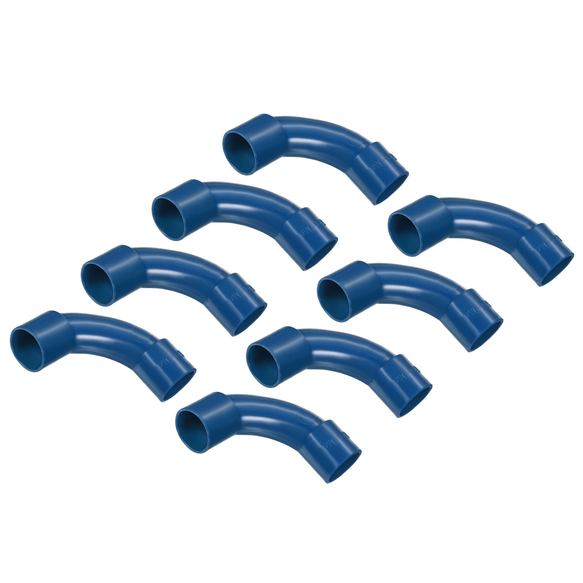 Uxcell PVC Water Pipe Elbow Fitting 20mm ID 93mm Length Tube Connector