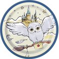 thumbnail image 1 of Assiettes à Dessert Rondes Harry Potter - 7 Pouces I Lot de 8, 1 of 2
