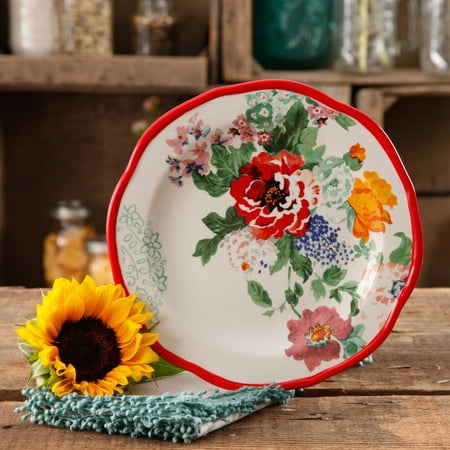 The Pioneer Woman Country Garden 4-Piece Salad Plate Set