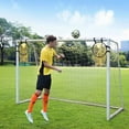 thumbnail image 2 of Football Training Net 1/2 pcs Net Football Training Goal Net Goal Youth Free Kick Training Shooting Football Topshot 2 pcs, 2 of 5