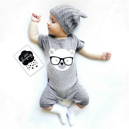 

Ma&Baby Toddler Kid Baby Girl Boy Cotton Clothes Bear Romper Jumpsuit Bodysuit Outfit