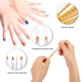 thumbnail image 4 of 10pcs / set Nail Art Brush Kit Nail Art Tips UV Gel Nail Builder Brush Painting Drawing Pen Brush CACAGOO Cepillos del arte del clavo, 4 of 7