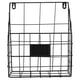 thumbnail image 1 of Organizador de libros y cartas de estilo nórdico, de hierro forjado, para oficina, escritorio, almacenamiento de documentos (negro), 1 of 6
