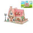 thumbnail image 1 of 3D Jigsaw Puzzle Wooden Craft Kit, Dollhouse Castle Model DIY Building Toys, 1 of 5