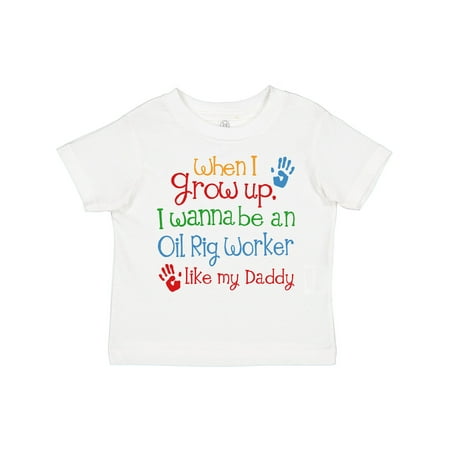 

Inktastic Oil Rig Worker Like Daddy Boys or Girls Toddler T-Shirt