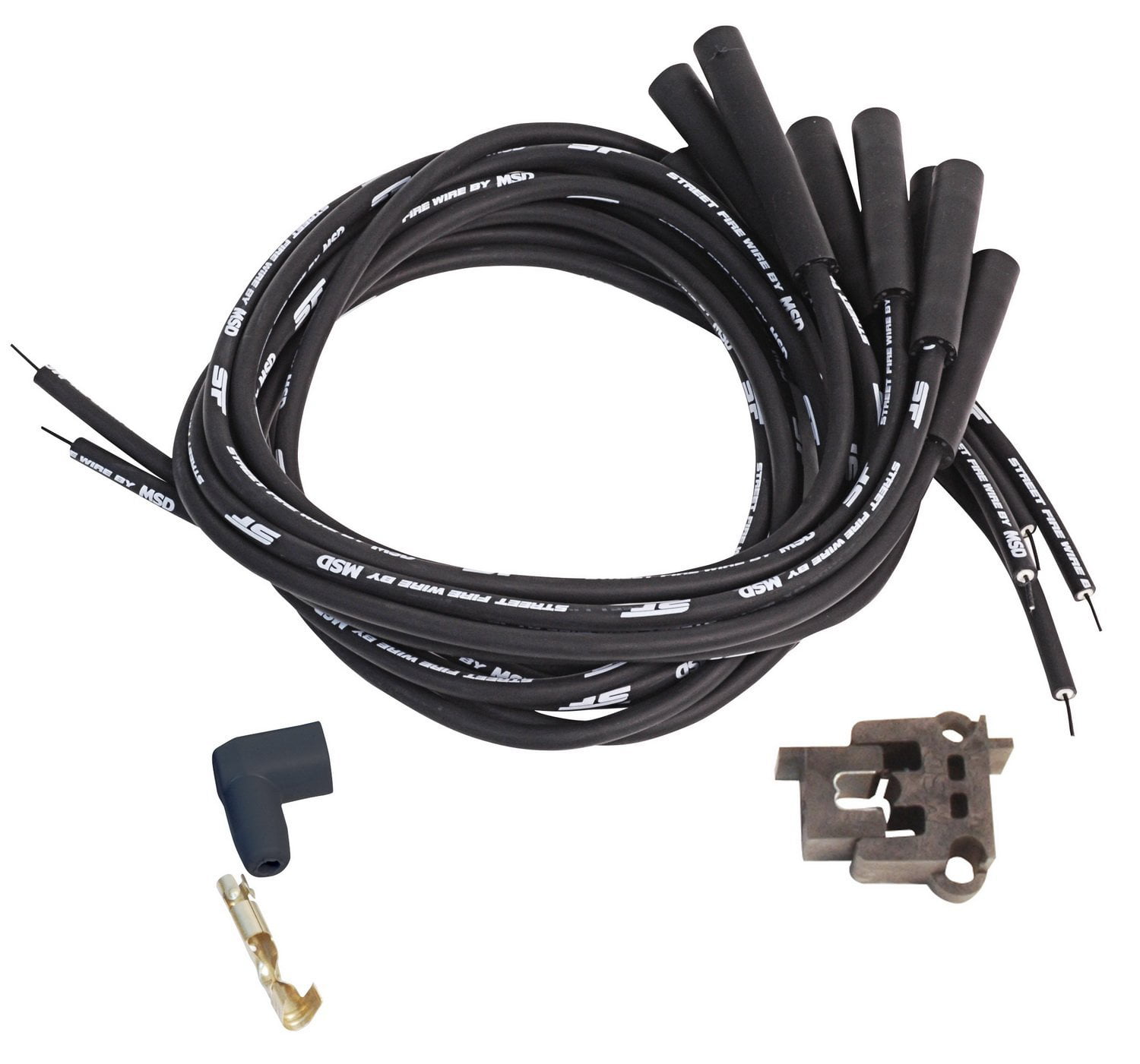 8 Cylinder Kit DEI Heat Protective Black Protect-A-Wire For Ignition HT Leads 