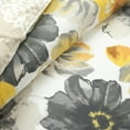thumbnail image 2 of Lush Decor Leah Duvet - Yellow/Gray - Full/Queen, 2 of 7