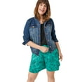 thumbnail image 2 of ellos Women's Plus Size Flowy Shorts, 2 of 4
