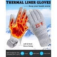 thumbnail image 3 of Guantes de Invierno REACH STAR para Mujer con Pantalla Táctil, 2 Pares, 3 of 6