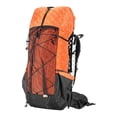 thumbnail image 4 of Mochila de senderismo Mochila de viaje Mochila de viaje ligera Mochila de montañismo Naranja, 4 of 8