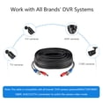 thumbnail image 5 of BNC Cable,60ft 2-in-1 Video Dvr Cctv Cable Bnc 2-in-1 Video Bnc Cable Video Cctv Bnc Cctv Cable Eryue Rca Cable, 5 of 6