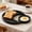 Black, variant on Yunuuuoa Wooden Moon Shaped Tray Fruit Platter Dessert Cake Plate Decorative Serving Tray for Home Kitchen Dining Party Rustic Farmhouse Decor