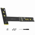 thumbnail image 3 of 30CM NVME SSD Extension Cable PCIe 4.0 Compatible For M.2 2230 2242 2260 2280 SSDs With Dual Protocol Support No External Power Required, 3 of 10