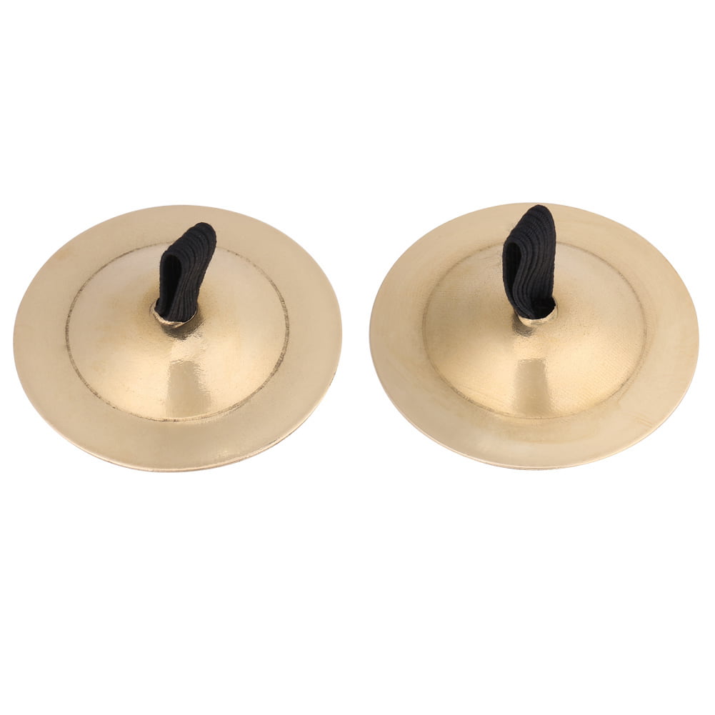1 Pair Belly Dance Cymbals Percussion Musical Instrument For 