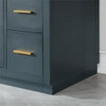 thumbnail image 4 of Gazsi 36" Single Bathroom Vanity Set in Charcoal Blue with Grain White Composite Stone Countertop without Mirror, 4 of 10