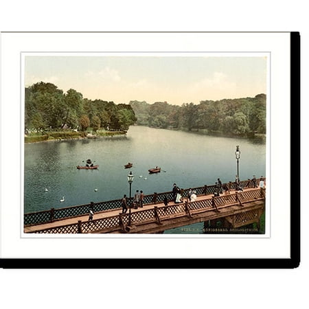 Historic Print, The lake north side Konigsberg East Prussia Germany (i.e. Kaliningrad Kaliningradskaia oblast Russia), 16" x 20"
