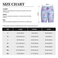 thumbnail image 3 of Sikiie Watercolor Sea Shells 1 Mens Pajama Shorts, Lightweight Lounge Pant with Pockets Soft Sleep Pj Shorts for Men3X-Large, 3 of 6