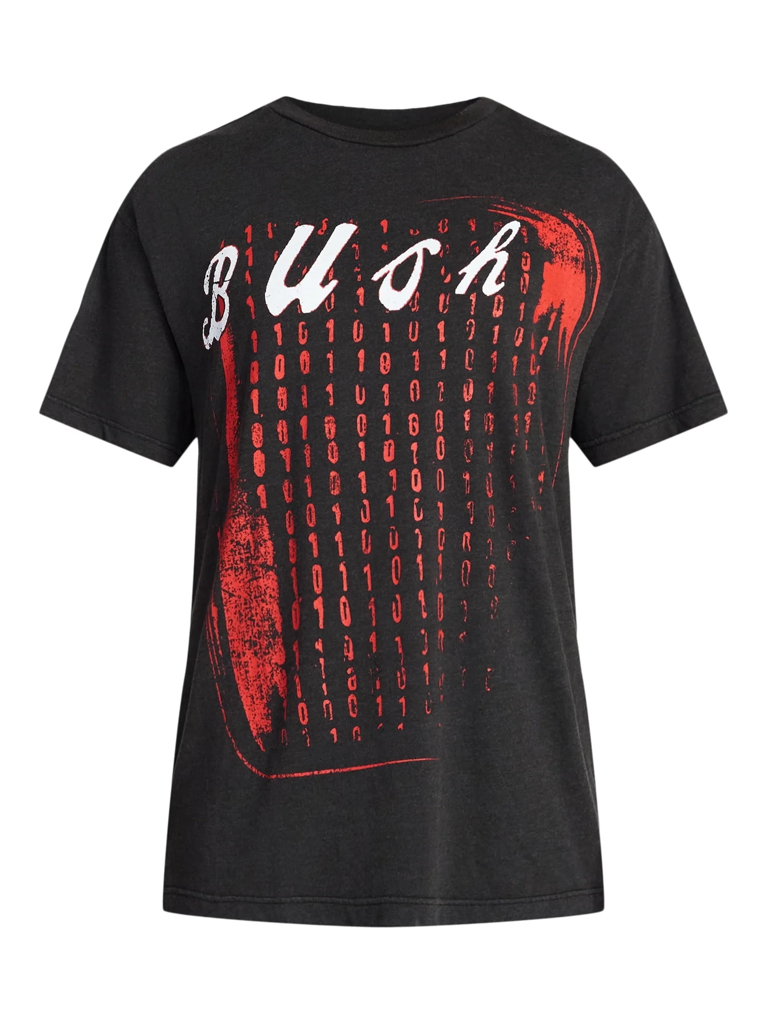 Bush Men's and Big Men's Boxy Fit Graphic Band Tee Shirt, Sizes XS-5XL
