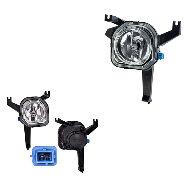 Par de Faros Para Niebla 306 2001 A 2002 Peugeot DEPO .