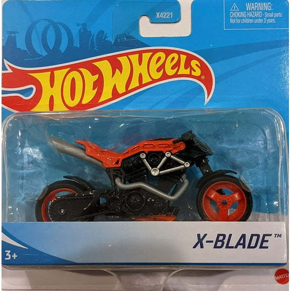 Hot Wheels Street Power Red X-Blade Motorcycle