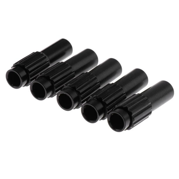 Tensor de cable de 5 unidades, palanca de cambios, adaptador de cambios, reemplazo de tornillo de ajuste Negro