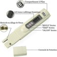 thumbnail image 3 of TDS-3 Trinkwasserqualittsmessgert Digitaler Tester Temperatur-PPM-Testmes, 3 of 5