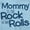 Light Blue, variant on Funny Mommy is the Rock to My Rolls Romper Boys or Girls Infant Baby Brisco Brands 12M