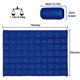 thumbnail image 2 of Manta de camping GLORSIGN, 203 x 152 cm, impermeable, ligera, azul marino, 2 of 7
