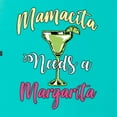 thumbnail image 5 of Wild Bobby, Mamacita Needs a Margarita Mother's Day Tri-Blend Racerback Tank Top, Tahiti Blue, Medium, 5 of 6