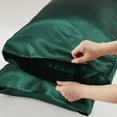 thumbnail image 3 of Madison Park Essentials Satin Sheet Set, 3 of 9