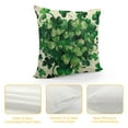 thumbnail image 4 of Awypu  Happy ST Patricks Day Peace Love Lucky Throw Pillow Covers, 18 x 18 Inch Clover Stripes Decoration for Sofa Couch, 4 of 5