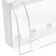 thumbnail image 3 of WEUVEB Caja Para Tipo 86 Transparente Con Cubierta Impermeable Para Hogar, 3 of 8