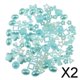 thumbnail image 1 of Kit de Bisutería DIY Adornos de Espalda Plana Perlas BLESIY 2 Piezas, 1 of 8