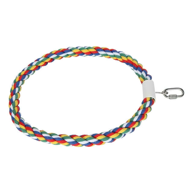 Bird Rope Swing, Durable Soft Cotton Rope Bird Swing Perch For For Bird