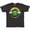 Vintage Black, variant on Inktastic Happy St. Patrick's Day Rainbow and Hat T-Shirt