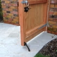 thumbnail image 5 of Kick Down Door Stopper Zinc Alloy Foot-Operated Lever Door Stop Non-Slip Rubber, 5 of 5