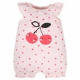 thumbnail image 2 of Gerber Romper set 2 piezas ropa verano niña overol algodón transpirable, 2 of 4
