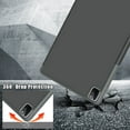 thumbnail image 6 of Feishell for iPad Pro 11 inch 2022/2021/2020/2018 Cover with Pencil Holder,Shockproof Magnetic Flip Two Angle View Kickstand Auto Sleep/Wake Up Function Smart Case,Gray, 6 of 6