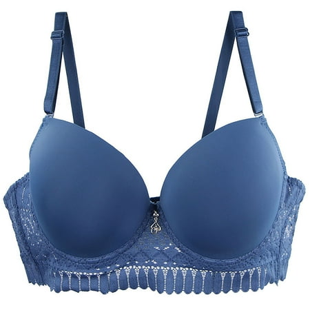 Push Up Bras For Women Seamless Bras No Underwire Gathering Lifting Bralettes Gym Sports Support Convertible Padded Seamless Bralette