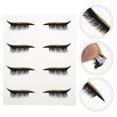 thumbnail image 4 of WORGEOUS 4 parejas Pegatizas de alineador de ojos femeninas adhesivas a prueba de agua con calcomanía de tira, 4 of 7